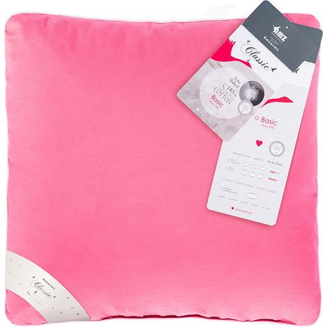 Cuscino in piuma d'oca 70% 40x40 Basic Rosa AMZ (1/4)