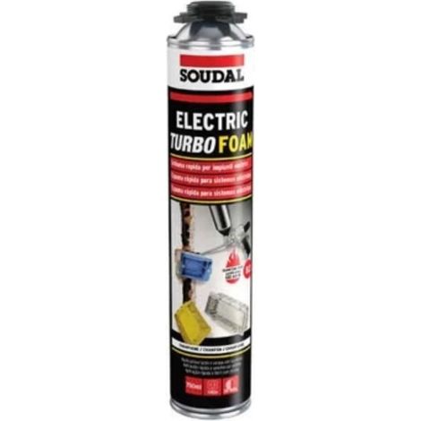 SCHIUME SOUDAL ELECTRIC TURBO 750ML