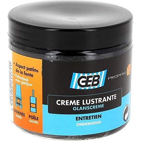 Geb Modell von schwarzer Poliercreme für Eisenmetalle