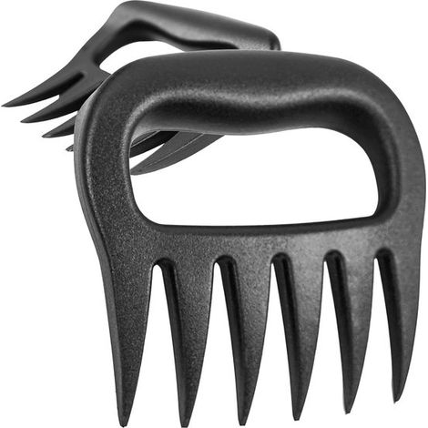 Artigli di maiale sfilacciati, resistenti al calore ed ergonomici, set da 2 pezzi, materiale PP (1/5)