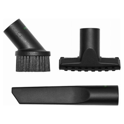 Festool – Kit de nettoyage buses pour aspirateur – Buse étroite, buse d'ameublement, pinceau brosse – 3 pièces – 492392 (1/5)