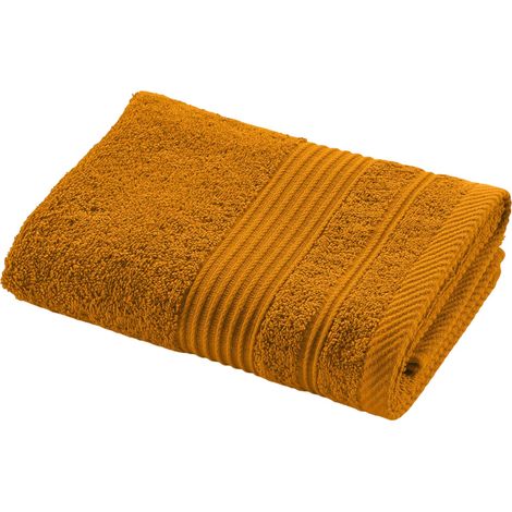 Serviette de toilette 50 x 90 cm Tendresse curry