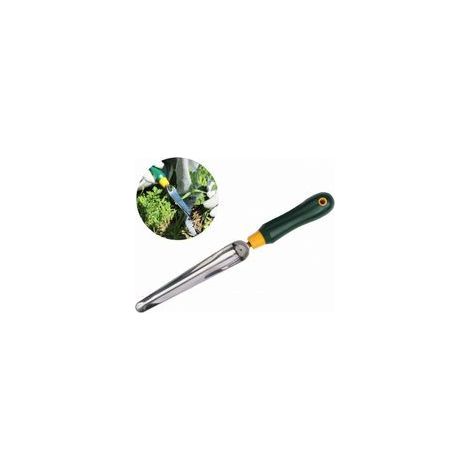 Pelle �� mauvaises herbes, pelle �� mauvaises herbes en acier inoxydable avec manche en plastique, en acier de haute qualit��, r��sistant �� la corrosion, contr��le efficace des mauvaises herbes, en v