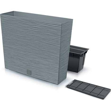 Prosperplast Blumentopf FURU CASE TOWER Beton 77 cm