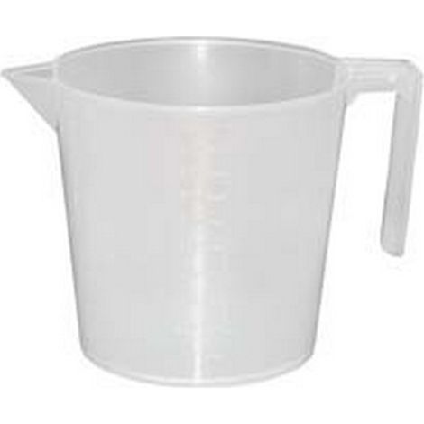 5PZ CARAFFA GRADUATA IN PLASTICA - ml.1000