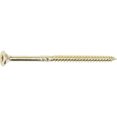 Schmidd Schrauben Holzbauschrauben 5.0 x 80 mm TX 25 Senkkopf - 100 Stück Spanplattenschrauben & Holzbauschrauben