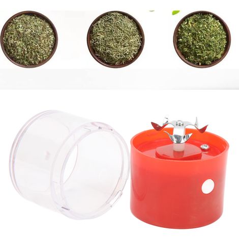 Tragbare Zigarettenmühle, kleine wiederaufladbare Zigarettenmühle, rotes Zigarettenset (1/5)