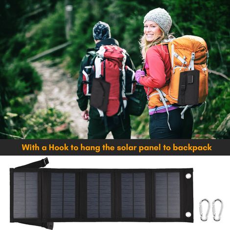 Rendement élevé portatif pliable de module d'alimentation du panneau solaire 10W avec le port USB