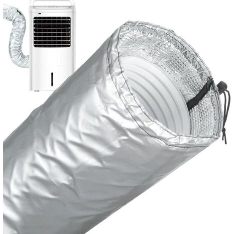 Housse De Protection Pour Tuyau De Climatisation. Protection Portable Pour Tuyau De Climatisation Isolation Pour Tuyaux De Climatiseur (1/5)