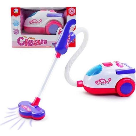 Aspirateur Jouet - Mini Aspirateur Electrique Enfant - Effets Lumineux Et Sonores - 19 x 11 cm - 1 Piece (1/5)