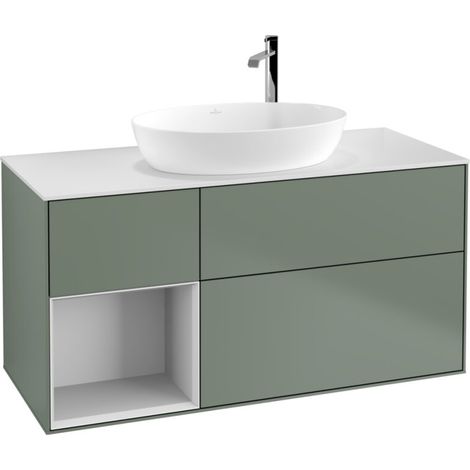 Villeroy & Boch F941MTGM Meuble sous-lavabo Finion F94 (1/2)