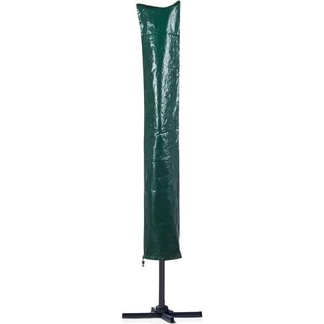 Housse de rasol avec Fermeture, Housse de Protection pour rasol de Jardin, Anti-UV, Anti-Vent, Étanche, PE rasol Couverture de rasol - 160 x 24 x 24 cm (Vert) (1/5)