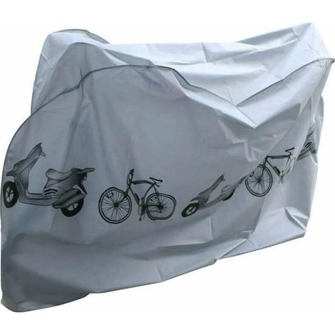 Funda impermeable para bicicletas, resistente a la lluvia, al polvo y al sol, 210 cm (1/4)