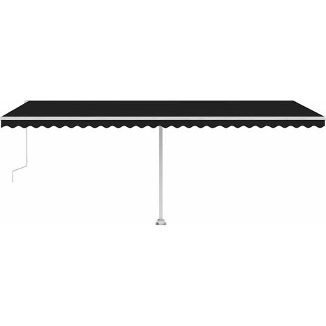 Maison Exclusive - Tenda da Sole Autoportante Automatica 600x300 cm Antracite (1/5)