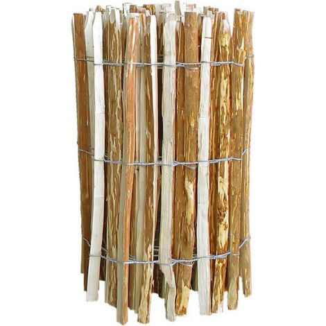 Staketenzaun Berg-Haselnuss 0,90 x 10 m 8-10cm L.-Abstand