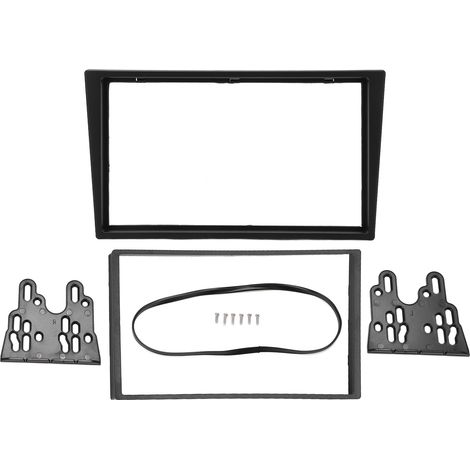 2Din Front Control CD Radio Fascia Frame Dash Player Panel Replacement for OPEL Corsa C 2000‑2006 (1/5)