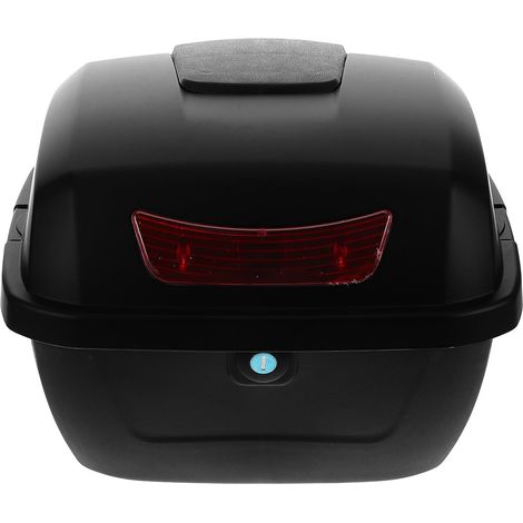 Top Case Arrière pour Moto et Motorbike Noir en Abs PP Métal (1/5)