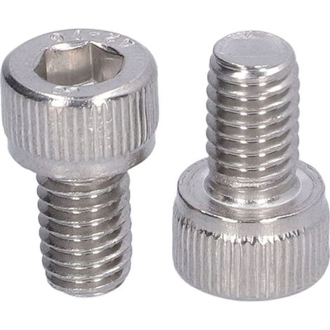 30 Vis à tête cylindrique creuse M6 Inox 304 A2‑70, Longueur 16mm, Lot de 30, Vis à tête hexagonale creuse DIN 912 (1/5)