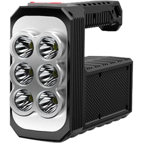 Lampe Torche LED Extérieur Anti-Chute Ultra Lumineuse - Projecteur Portable Longue Portée