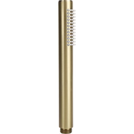 Pommeau de Douche à Main Haute Pression en Cuivre G1/2, Pulvérisateur de Douche de Remplacement, économie D'eau pour les Fournitures de Système de Douche de Bain(d'or) (1/5)