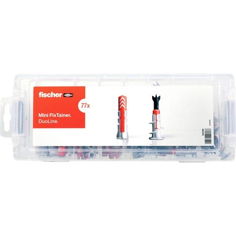 Fischer 560098 MiniFixTainer DuoLine Set di fissaggio 77 pz. (1/5)