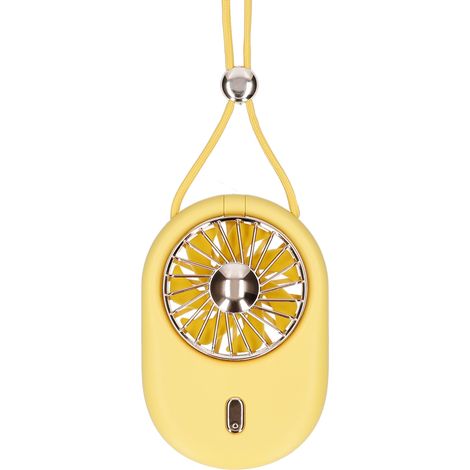Ventilador de cuello plegable de 180°, cable ajustable, rejilla extraíble, 3 velocidades (portátil). (1/5)