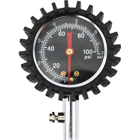 manomètre de pression des pneus, manomètre de pression des pneus 0-100 PSI, manomètre de surveillance de la pression des pneus (1/5)