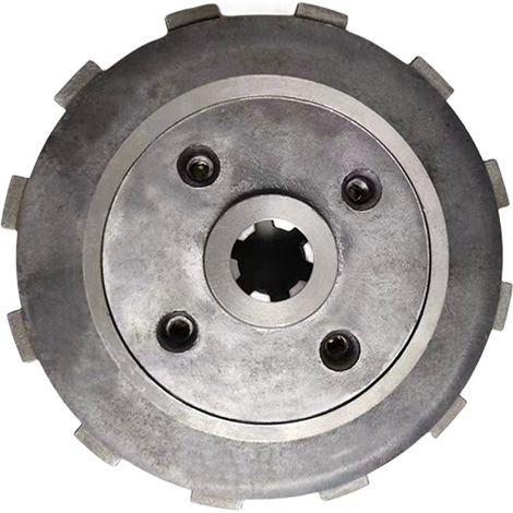 Kit d'Embrayage Complet pour Suzuki - Compatible GT125, Ax4, Gd110, GD115 - Disques de Friction, Plaques Métalliques et Ressorts (1/4)