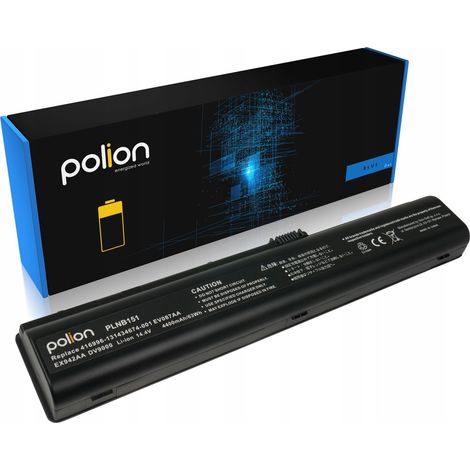 Batteria per laptop HP EV08 DV9000 9200 9300 9500 9600 9700 9900 da 4400 mAh