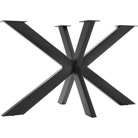 SOTECH Tischgestell SPIDER schwarz, belastbar bis 250 kg, 120 x 68 x 71 cm