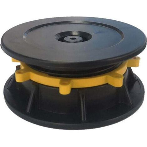 Lot de 4 plots terrasse réglable Universal pour lambourdes et dalles,Cadre de support de sol en dalles de pierre, support universel,M 30-47mm (1/3)