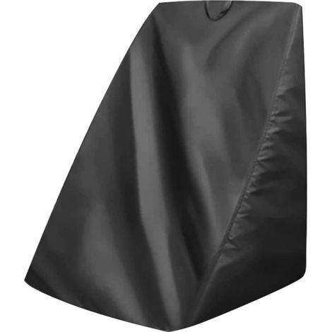 Housse Imperméable en Tissu Oxford 210d pour Enrouleur de Tuyau D'arrosage, Protection Résistante pour Chariot de Terrasse et Jardin, Manchon Anti-pluie et Saleté, Taille, Noire, (1/5)