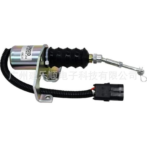 L'électrovanne de coupure de flamme 6290050 24V est compatible avec l'électrovanne de coupure d'huile de la pompe à huile Deutz-Bosch RSV. (1/4)