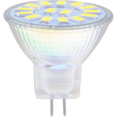 Stück 12V LED-Becherleuchte, Niedervolt-Stiftstrahler, LED-Becherleuchte, 12V-Ersatz für Halogenlampen, weiß, 2WW (1/4)