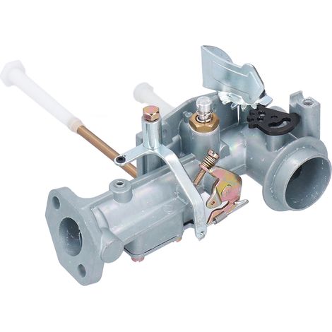 Carburador para cortacésped – Pieza de repuesto metálica número 99437, compatible con las series 130200 y 133200 – Robusto y fácil de instalar. (1/5)