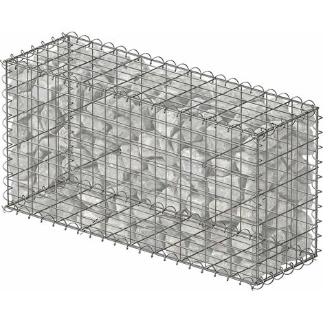Gabion en acier galvanisé 100x50x30 cm (1/5)