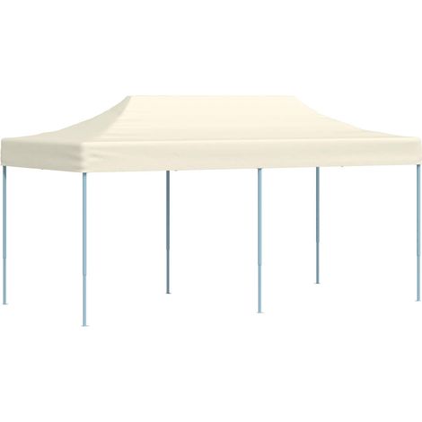 Party Tent Folding Cream 291 x 580 x 315 cm Oxford Fabric vidaXL