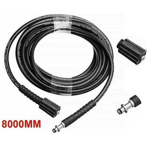 Convient pour Karcher K2 K3 K4 K5 6M / 8M / 10M tuyau de pulverisation de tuyau de nettoyage sous pression 8M (1/5)