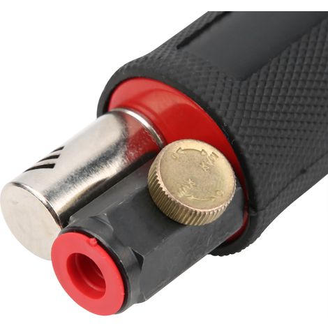 AT-1500R48 Meuleuse pneumatique excentrique rouge 48 pièces, ponceuse, cireuse pour voiture, polisseuse pneumatique, petite meuleuse, buse de style européen (1/5)