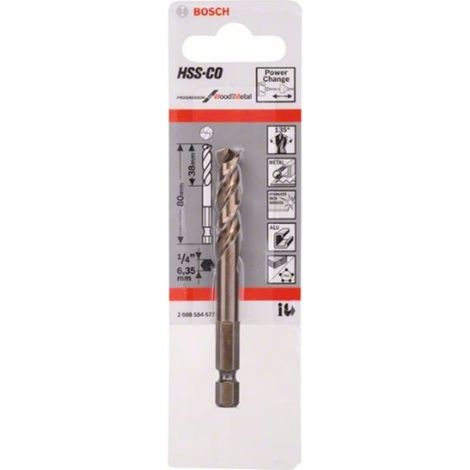 BOSCH  BROCA CENTRADORA HSS-CO 80