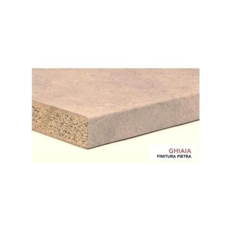 TOP CUCINA STYLE 38X3050X600 MM FIN.PIETRA GHIAIA
