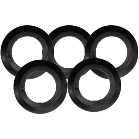 Lot de 5 joints d'étanchéité pour bonde de baignoire, lavabo, lavabo de salle de bain, joint à lèvre, joint en caoutchouc pour filtre à panier (1/5)