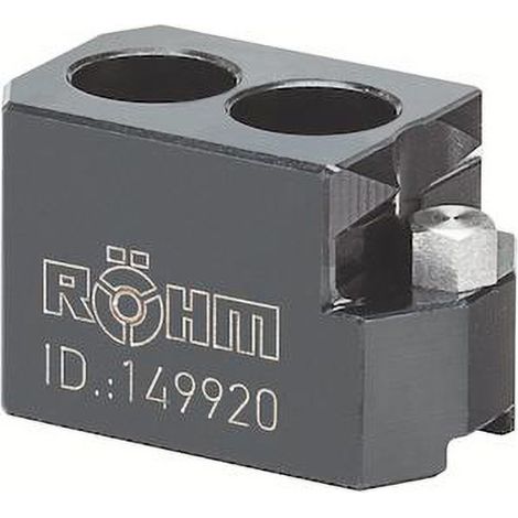 Röhm Mâchoires à griffes, largeur de rainure 10, trempé Denture pointue 90°, longueur de griffe 37,1 mm, 1 pièce - 149920 (1/4)
