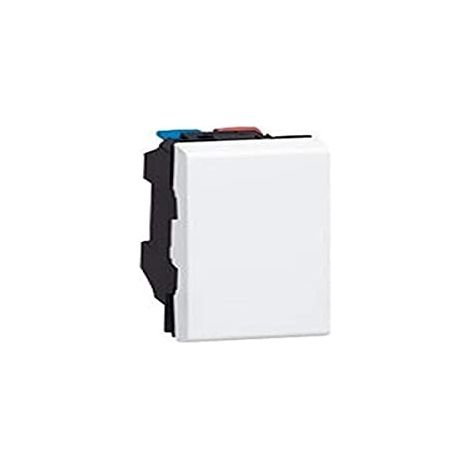 Legrand 077001 – Prog-Mosaik-Zweiwegeschalter – 1 Mod – 10 AX – Weiß (1/2)
