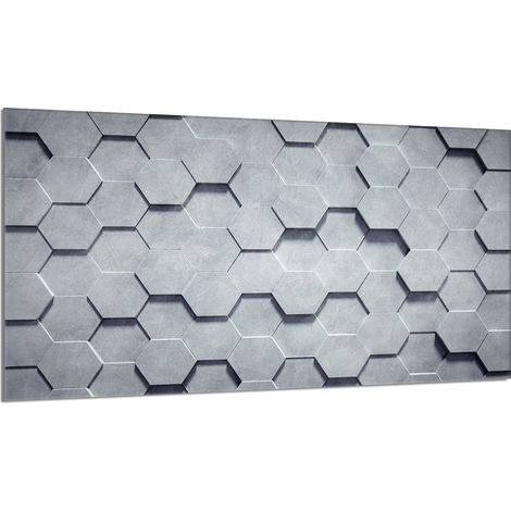 Glasschutzplatte für den Herd 90x52 Muster (1/5)