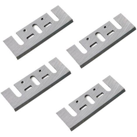 4PCS 3-1/4 Inch Tooling Lames de raboteuse Lame de Rechange pour Raboteuse électrique HSS Lame de Rabot pour Hitachi Ryobi Makita 1900B (1/5)