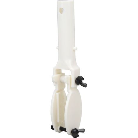 Support pastille chlore tige en plastique installation facile accessoire nettoyage piscine entretien bassin (1/5)