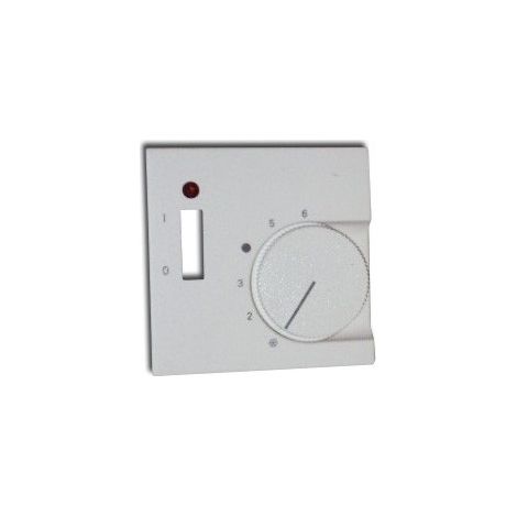 Enjoliveur blanc pour thermostat d'ambiance + 1/0 M-PLAN SCHNEIDER MTN563119 (1/2)