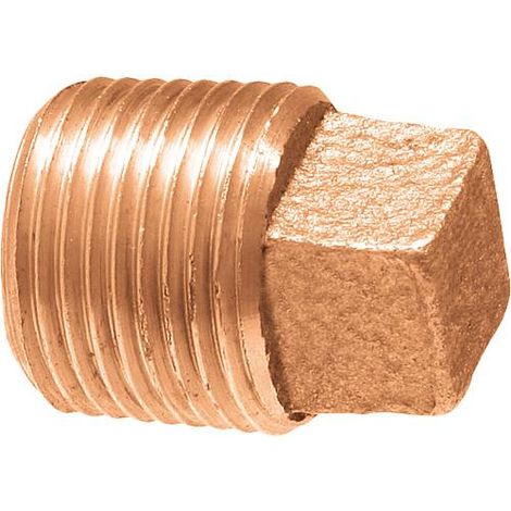 Viega bouchon 281847 R 3/8, bronze, carré (1/2)