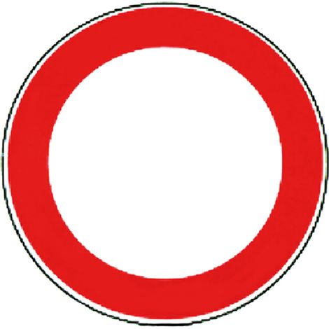 1PZ SEGNALE 'DIVIETO DI TRANSITO' fig. 46